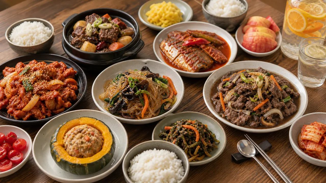 단호박찜 훈제오리 채워 초간단 집밥 황금비법