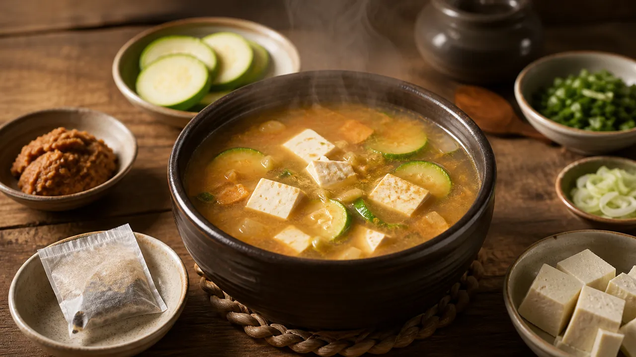 엄마표 된장찌개 레시피